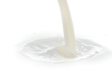 Image showing milk splash