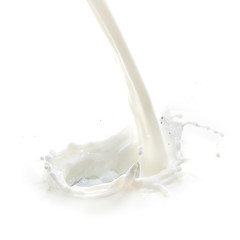 Image showing milk splash