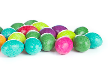 Image showing easter eggs isolated