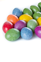 Image showing easter eggs isolated