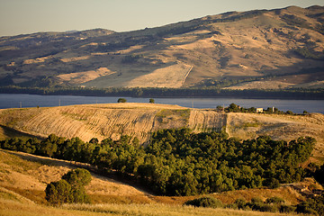 Image showing typical sicilian landscape