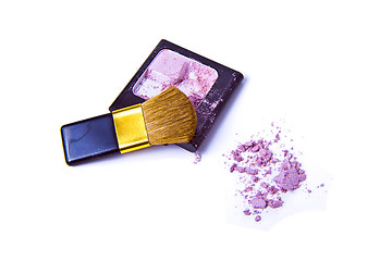 Image showing crushed eyeshadow