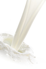 Image showing milk splash