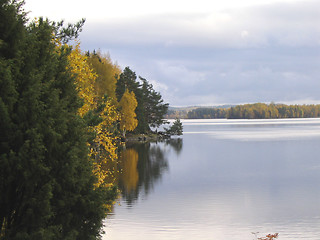 Image showing autumn lake Finland 3.