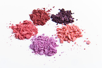 Image showing crushed eyeshadow