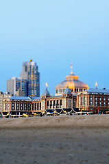 Image showing The Kurhaus at evening