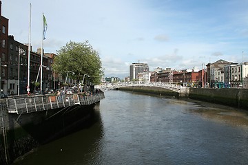 Image showing Dublin river