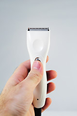 Image showing Isolated hair trimmer