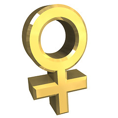 Image showing female sex symbols (3D) 