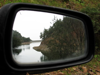 Image showing Reflected in the mirror. Xyliatou. Cyprus