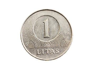 Image showing Lithuanian coin