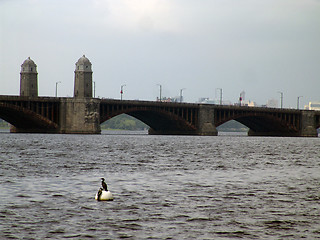 Image showing Bridge over the charles river