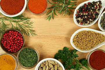 Image showing Spices and herbs