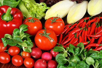 Image showing Vegetables