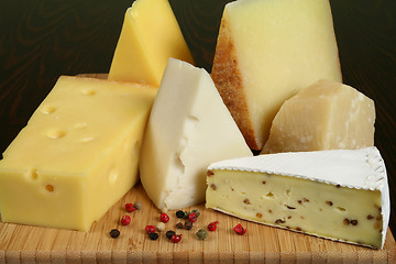 Image showing Cheeses