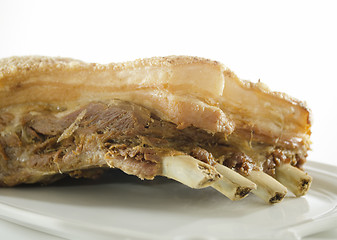 Image showing Fried Pork Belly