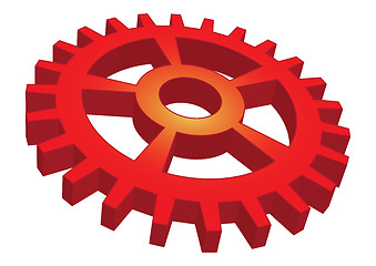Image showing 3d gear