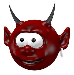 Image showing devil head