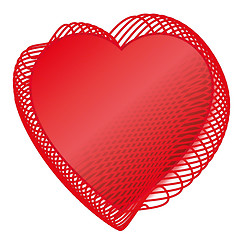 Image showing Valentine Red love heats