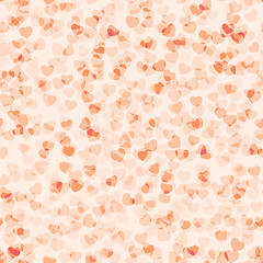 Image showing Valentine hearts pattern background. EPS 8