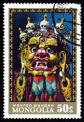 Image showing Mongolia postage stamp