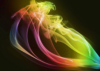 Image showing Abstract smoke