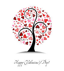 Image showing Love tree