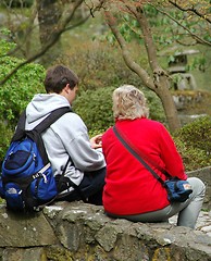 Image showing Student and Teacher