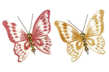 Image showing Butterfly decorations