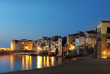 Image showing Cefalu city, Sicily 