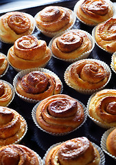 Image showing 	Fresh Cinnamon Buns