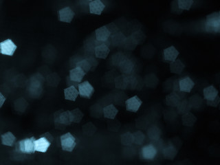 Image showing blue blurry glitter back