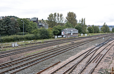 Image showing railway in scotland