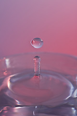 Image showing drop on water