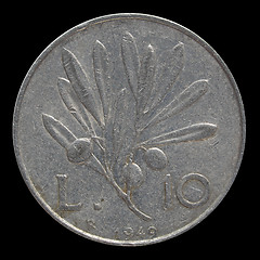 Image showing Italian coin