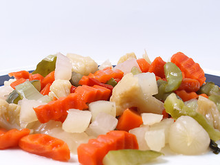 Image showing Mixed vegetables