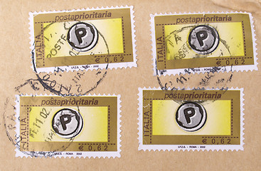 Image showing Mail stamp