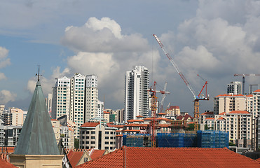 Image showing singapore skyline 1