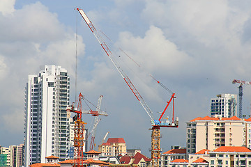 Image showing singapore skyline 