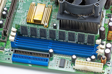 Image showing computer motherboard