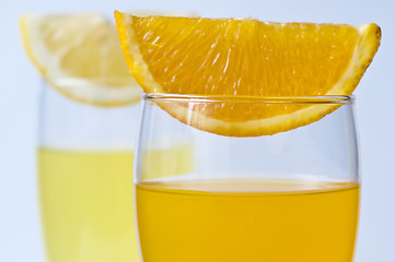 Image showing orange juice and lemon juice