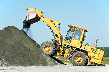 Image showing heavy construction loader