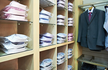 Image showing shirts in a shop