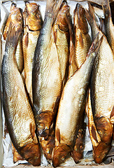 Image showing smoked herring fish