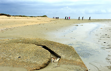 Image showing People on beach