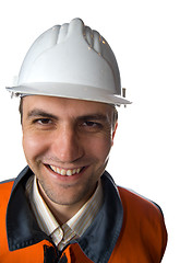 Image showing Happy miner