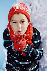 Image showing blowing snow