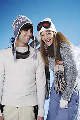 Image showing on ski vacation