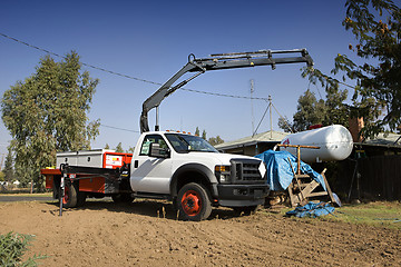 Image showing Crane in operation