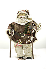 Image showing Santa Clause in snow